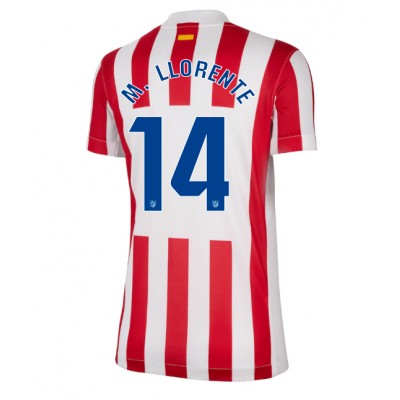 Atletico Madrid Marcos Llorente #14 Hemmatröja Dam 2025-26 Kortärmad Atletico Madrid Marcos Llorente #14 Hemmatröja Dam 2025-26 Kortärmad